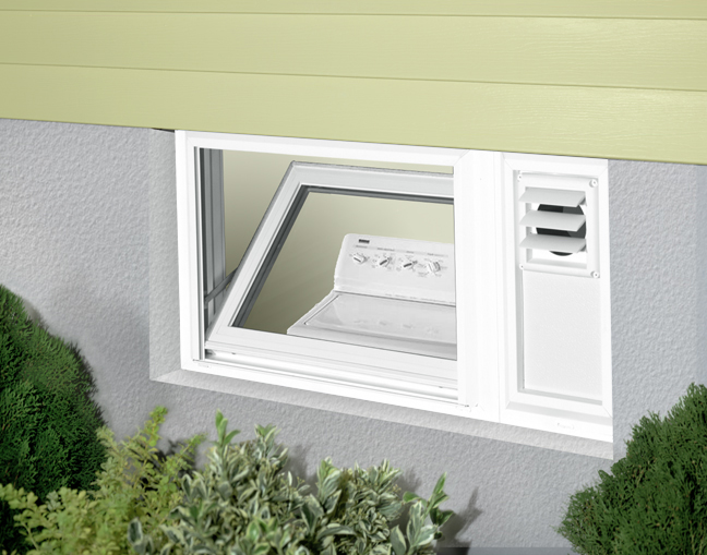 Diffe Styles Of Replacement Windows, Can You Vent Dryer Through Basement Window