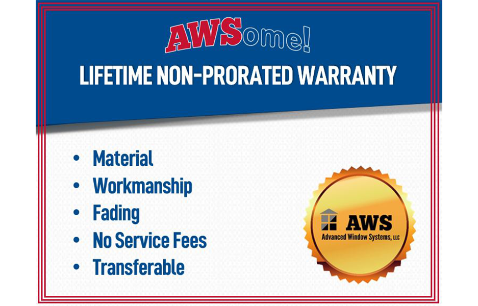 Advanaced Window Systems Warranty