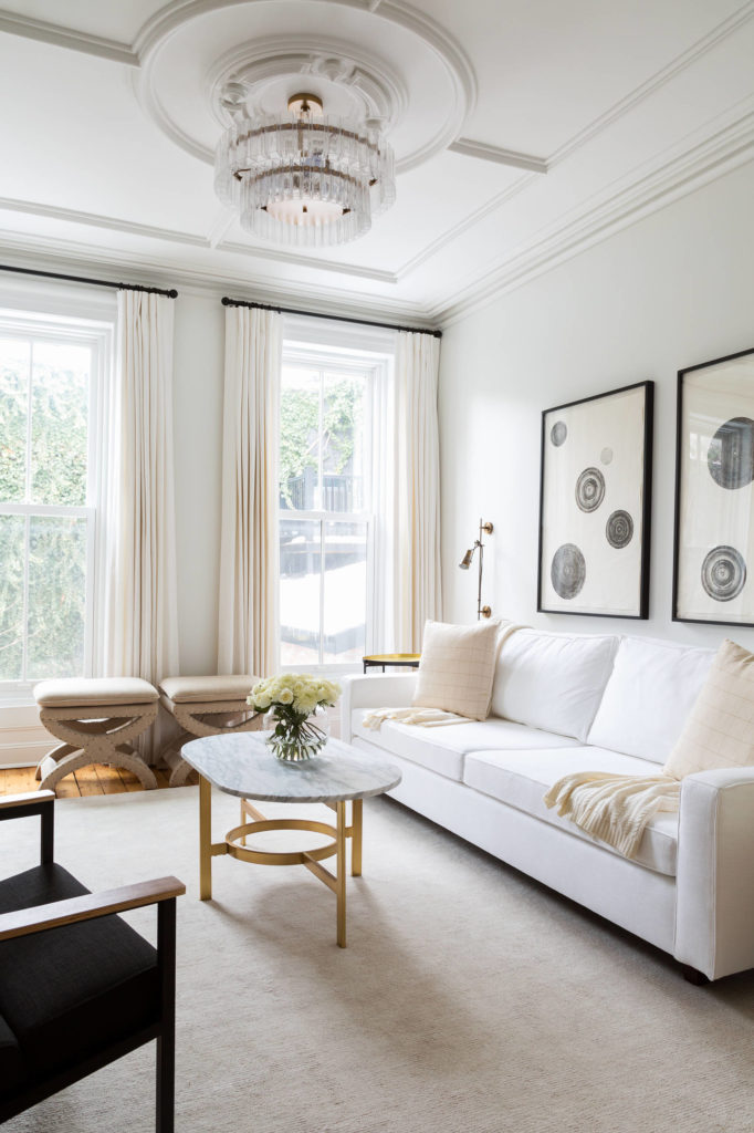 White Walls with White Curtains