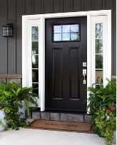 20 guage steel door with sidelights