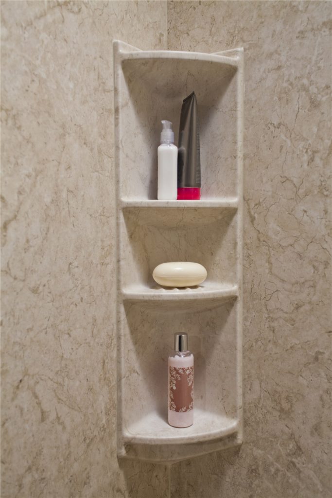4 shelf shower caddy for shower/bathroom 